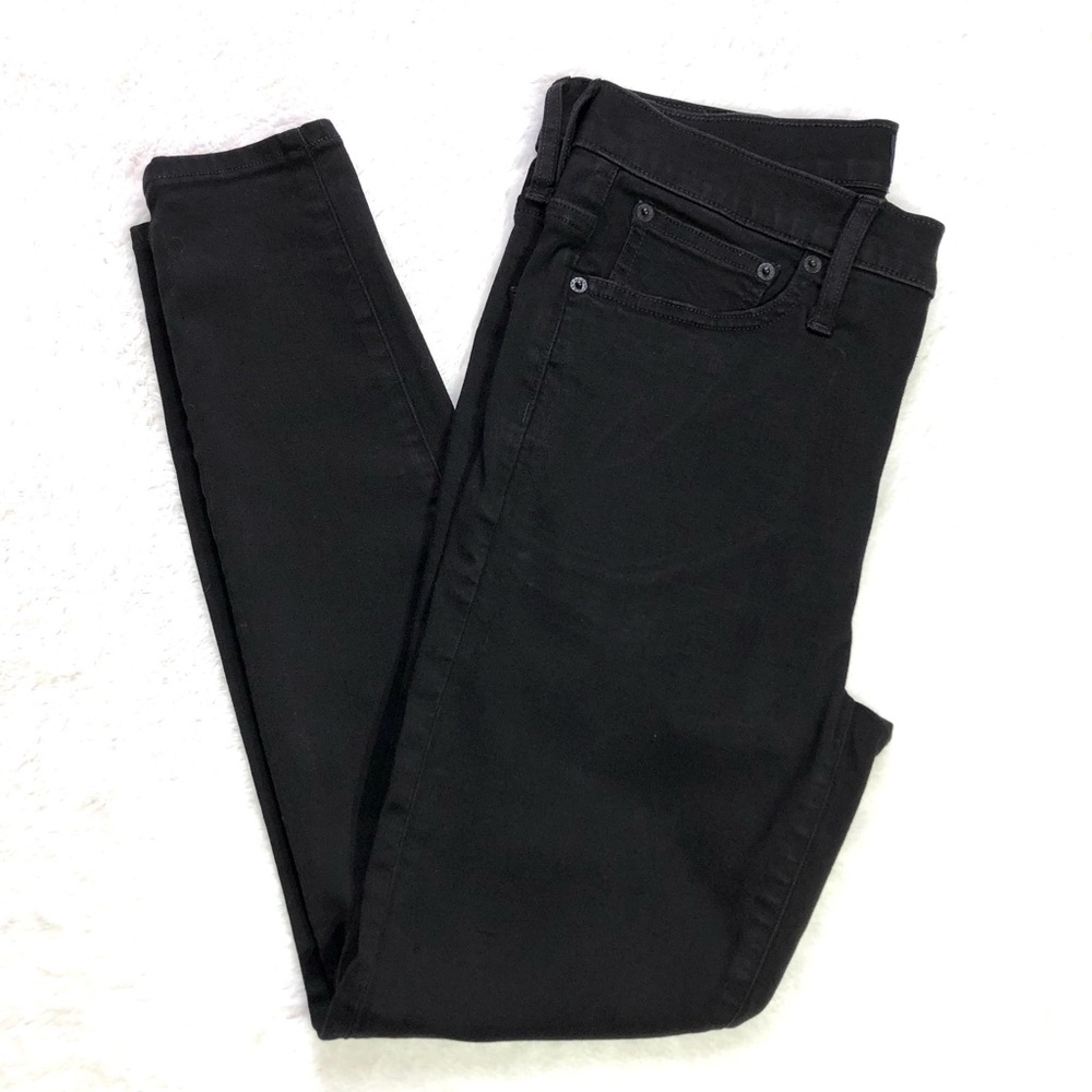 J. Crew High-Rise Skinny Jeans in Signature Stretch